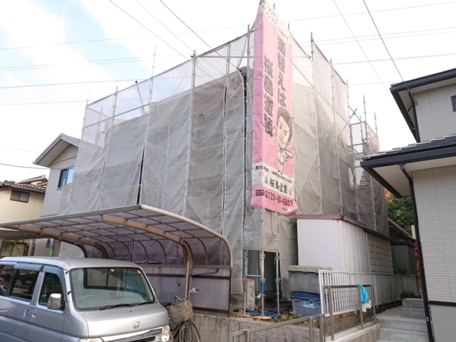 豊田市　I様邸　屋根、外壁塗装工事